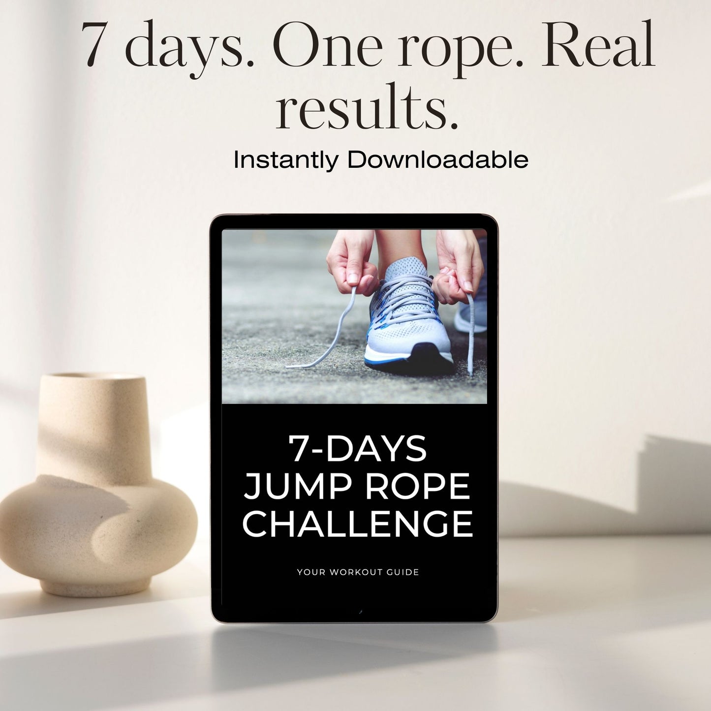 7-Days Jump Rope Challenge – Digital Workout Guide for Fat Loss, Cardio, and Discipline